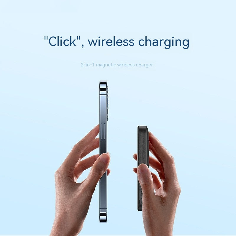 Magnetic Wireless Power Bank – 15W Wireless & 20W Fast Charging 5000mAh & 10000mAh