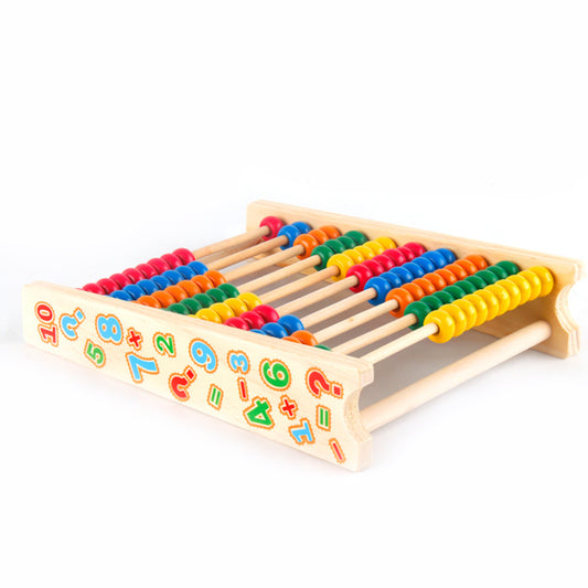 Wooden Maths Learning Frame Counting Abacus for Kids Ages 3+ - JParker Collections