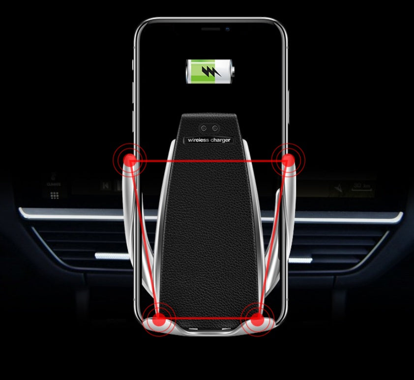 10W Car Wireless Charger & Phone Holder | Fast Induction Car Mount