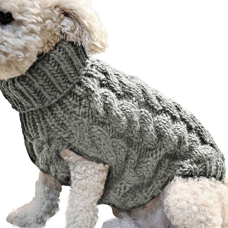 Dog Warm Winter Knit Coat | 7 Colours & 4 Sizes
