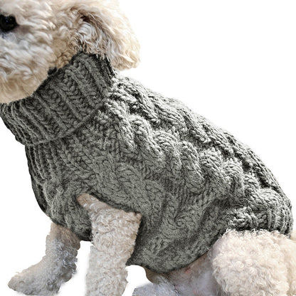 Dog Warm Winter Knit Coat | 7 Colours & 4 Sizes