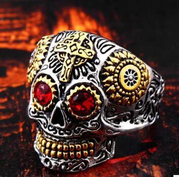 Men's Skull Ring – 12 Style Fashion Statement Band