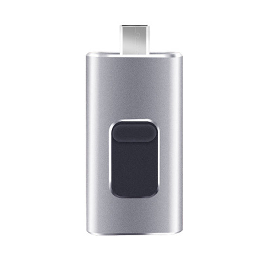 4-in-1 USB Flash Drive for iPhone, Android & PC