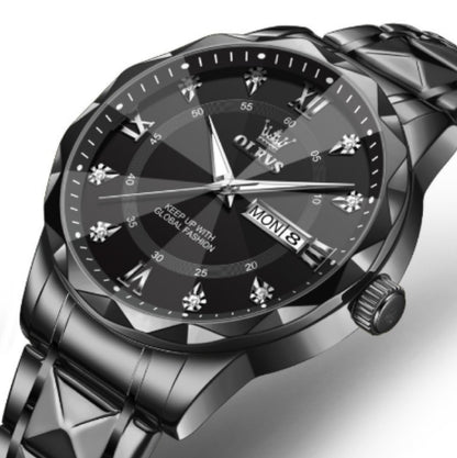 Men's Luminous Waterproof Quartz Watch | Business Style | Multiple Colourways