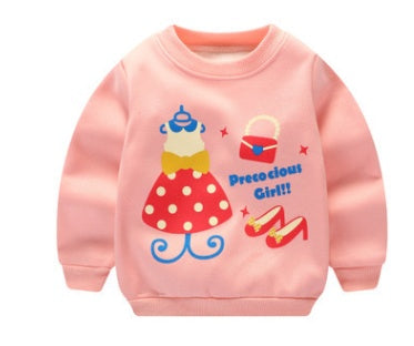 Children's Cartoon Print Sweatshirt | 10 Designs | Kids Top