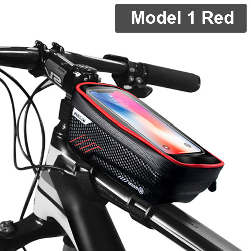 Bicycle Top Tube Bag – 1L Compact Handlebar Frame Bag Multiple Styles