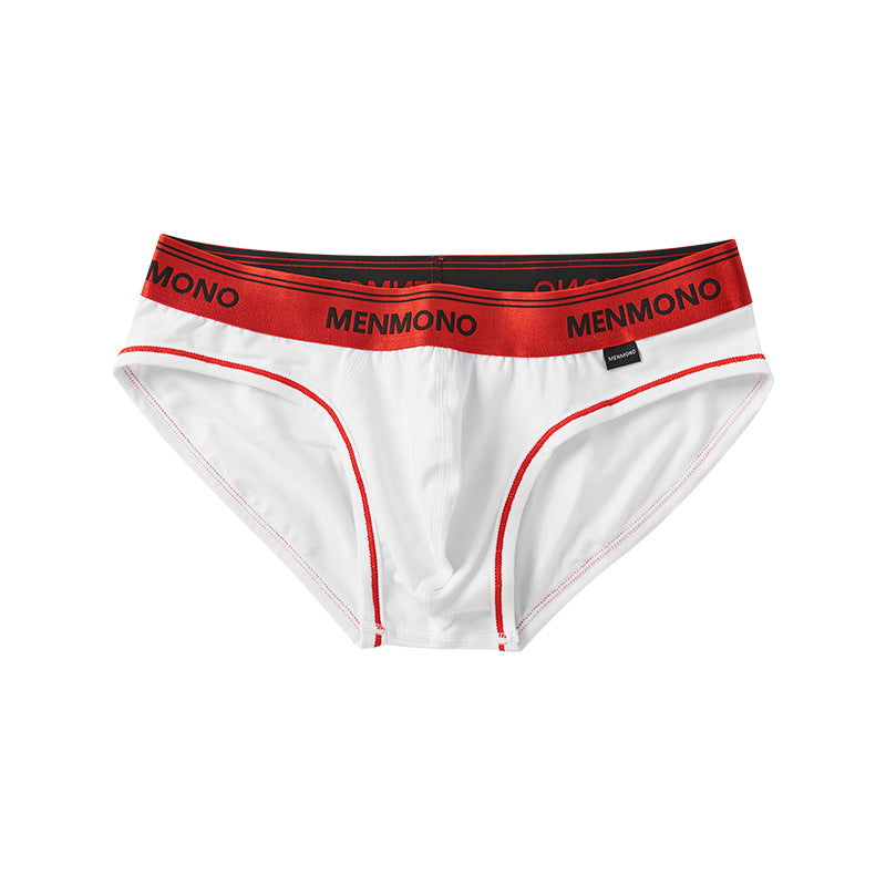 Men's Cotton Briefs – Low-Waist Two-Tone Underwear 9 Colour Combinations