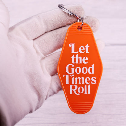 Let Happy Time Last Copper Key Ring | Unisex Sentiment Keychain | JP Collections