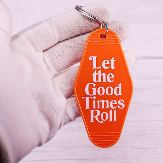 Let Happy Time Last Copper Key Ring | Unisex Sentiment Keychain | JP Collections