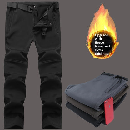 Men's Softshell Tactical Hiking Trousers | Waterproof | S-3XL