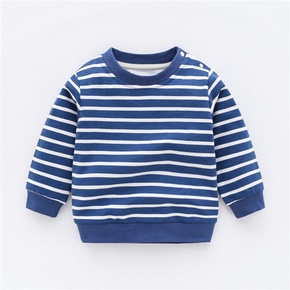 Children's Cartoon Print Sweatshirt | Cotton Blend Kids Top