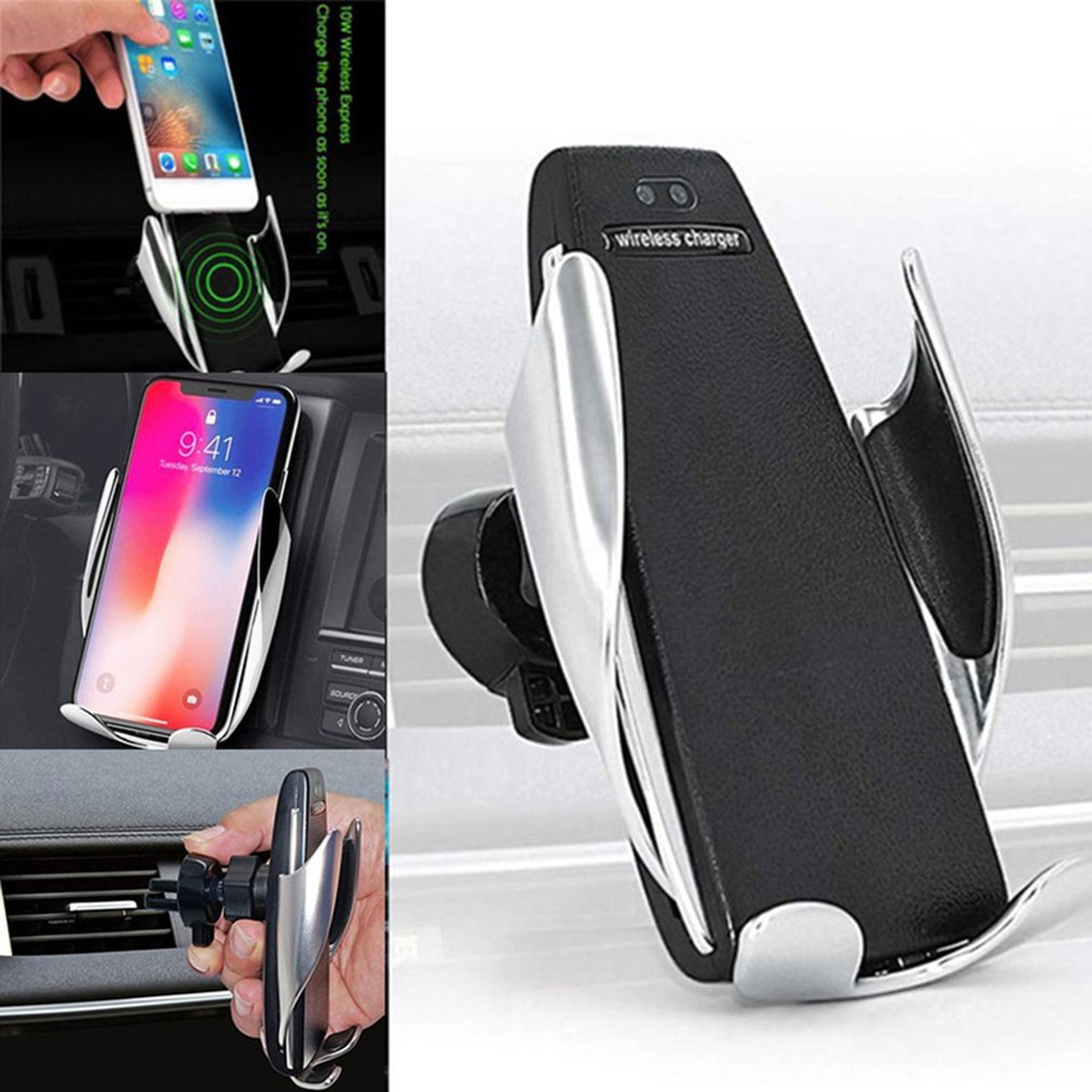 10W Car Wireless Charger & Phone Holder | Fast Induction Car Mount