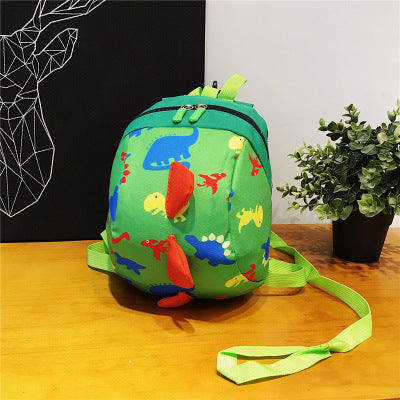 Kids' Dinosaur Cartoon Mini Backpack – Fun Anime Print School Bag