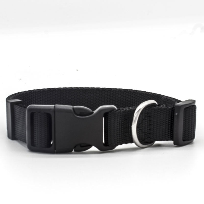 Soft Nylon Pet Collar – Adjustable with Neoprene Lining | Dogs & Cats | 7 Colours