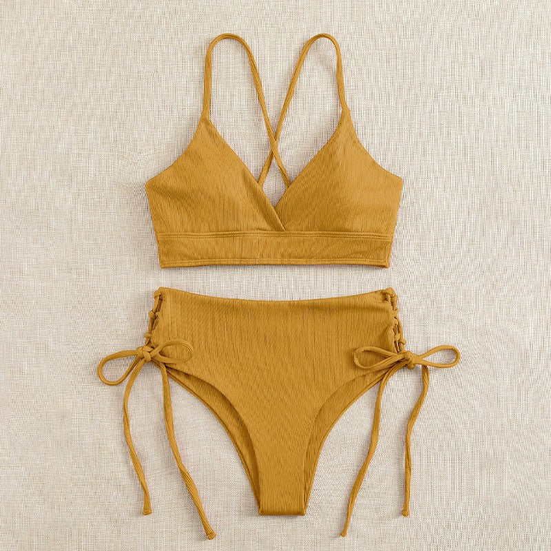 Women's Split Bikini Set – Two-Piece Swimsuit | 13 Colours