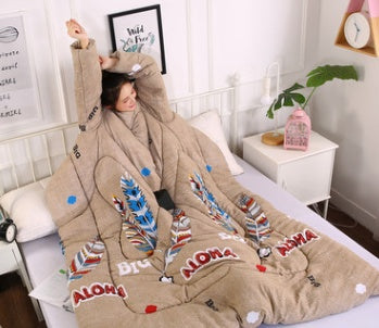 Warm Quilted Comforter | 8 Designs | Standard & Plus Size