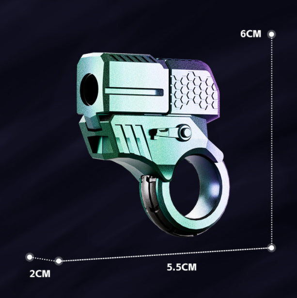 Zinc Alloy Shell-Ejecting Toy Gun with Bullets