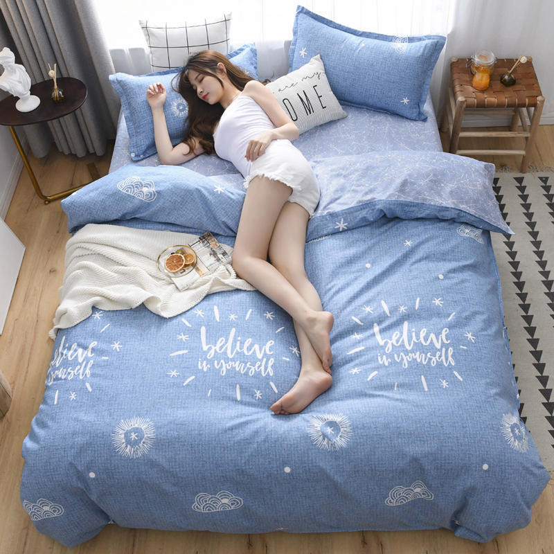 Reactive Print Twill Bedding Set | Single to Super King