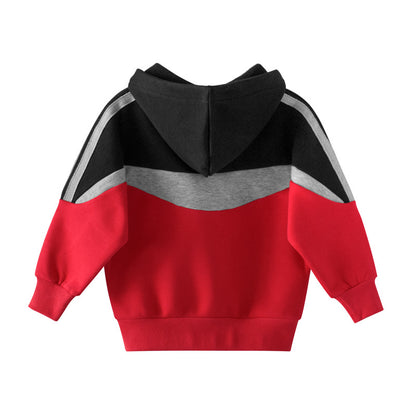 Children's Cotton Blend Hooded Sweatshirt | Casual Kids Pullover