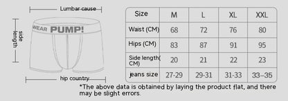 Men's Nylon Graffiti Boxer Briefs – Breathable Low-Waist Black & White