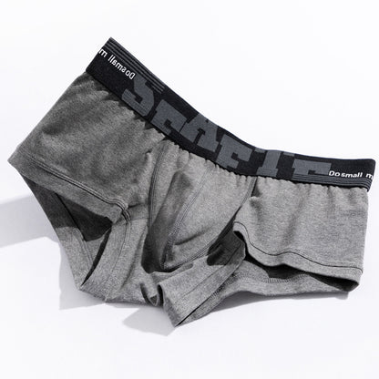 Men's Low-Rise Cotton Boxer Shorts – Body-Shaping Breathable Fit