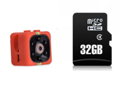 SQ11 Mini Hidden Camera — HD 1080P Night Vision with Motion Detection