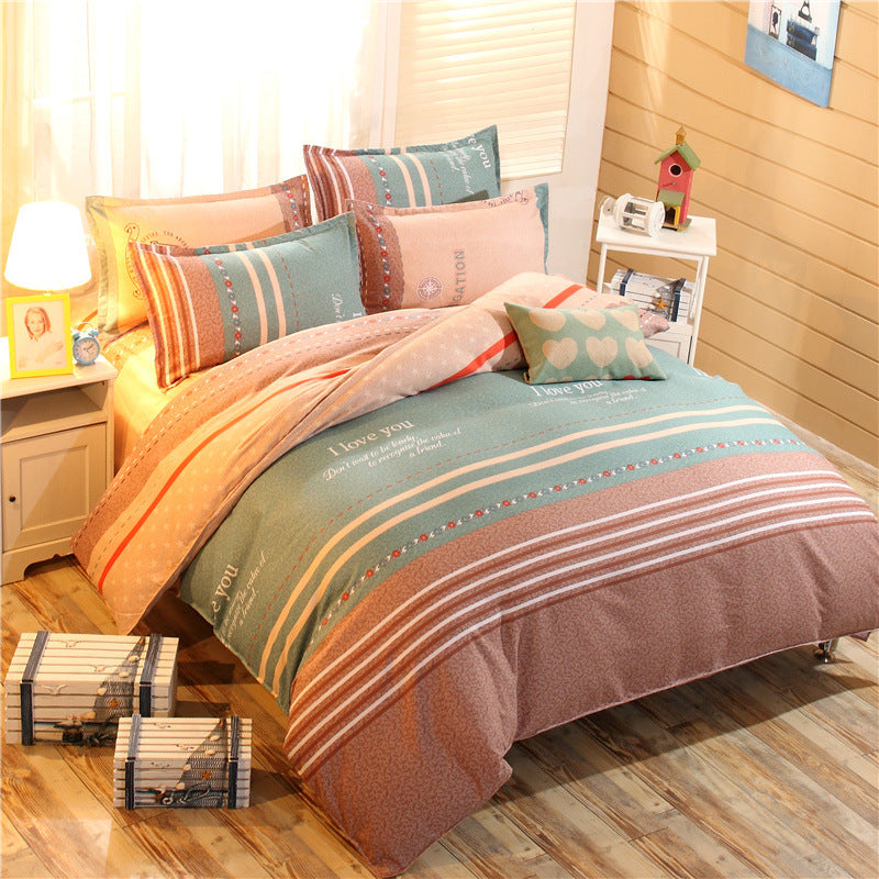 Reactive Print Twill Bedding Set | Single to Super King