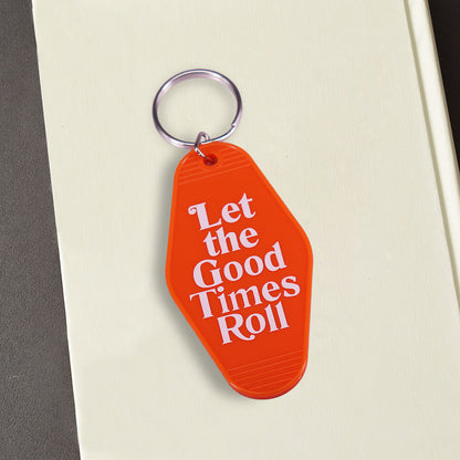 Let Happy Time Last Copper Key Ring | Unisex Sentiment Keychain | JP Collections
