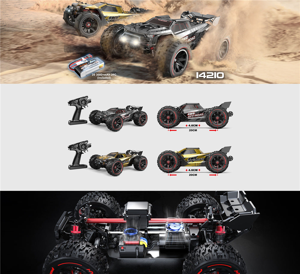 Brushless RC High-Speed Drift Truck 55km/h 2.4GHz