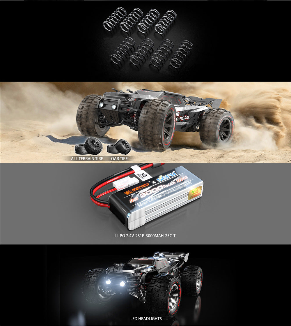 Brushless RC High-Speed Drift Truck 55km/h 2.4GHz