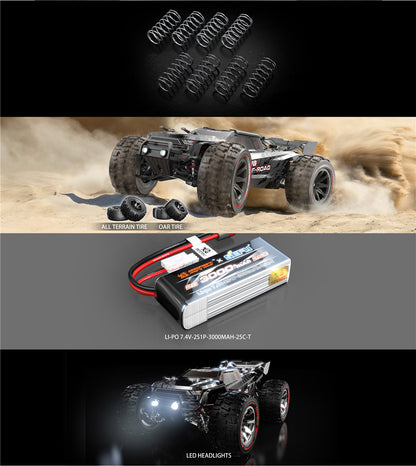 Brushless RC High-Speed Drift Truck 55km/h 2.4GHz