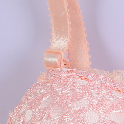 Women's Full Cup Lace Bra & Panties Set | Detachable Straps 7 Colours