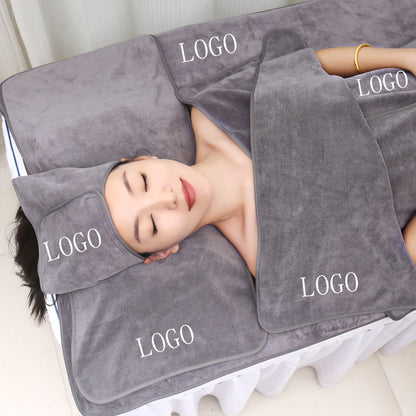 Microfibre Cut-Velvet Salon & Spa Towel | 300g & 400g