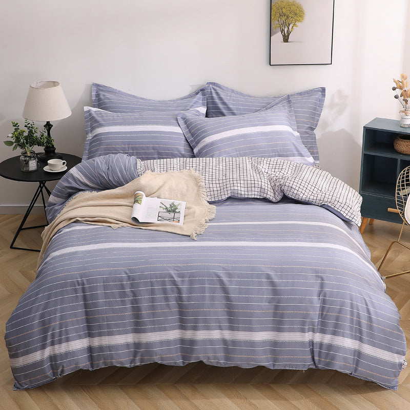 Cotton Four-Piece Bedding Set | Single to Super King & Beyond