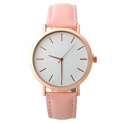 Women's Slim Quartz Wristwatch | Simple Elegant Dress Watch in 8 Colours