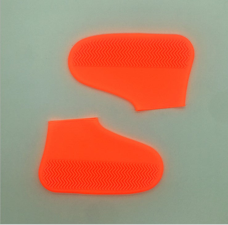 Silicone Waterproof Shoe Covers – Heeled Overshoes, Unisex