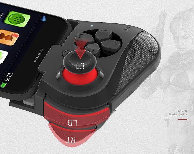 Bluetooth Wireless Mobile Gamepad – PUBG & Mobile Game Controller | 40Hr Battery