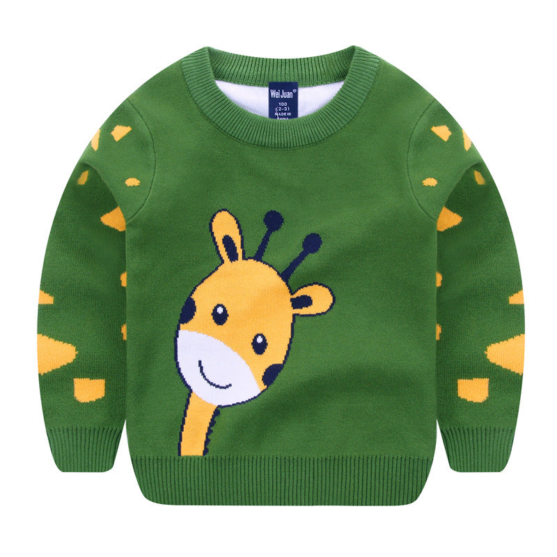 Children's Cartoon Pullover Sweatshirt | Soft Kids Jumper