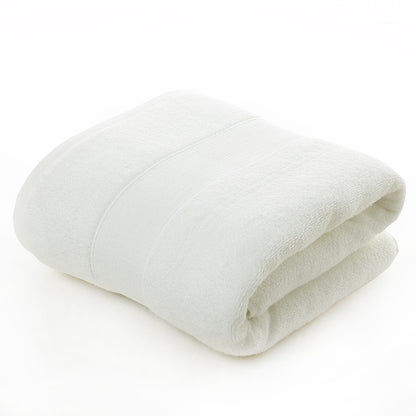 100% Cotton Thickened Plain Bath Towel 70x140cm