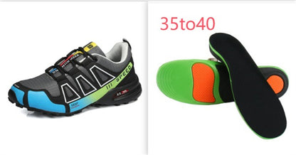 Men's Lightweight Breathable Hiking Trainers - Off-Road Trekking Casual Shoes