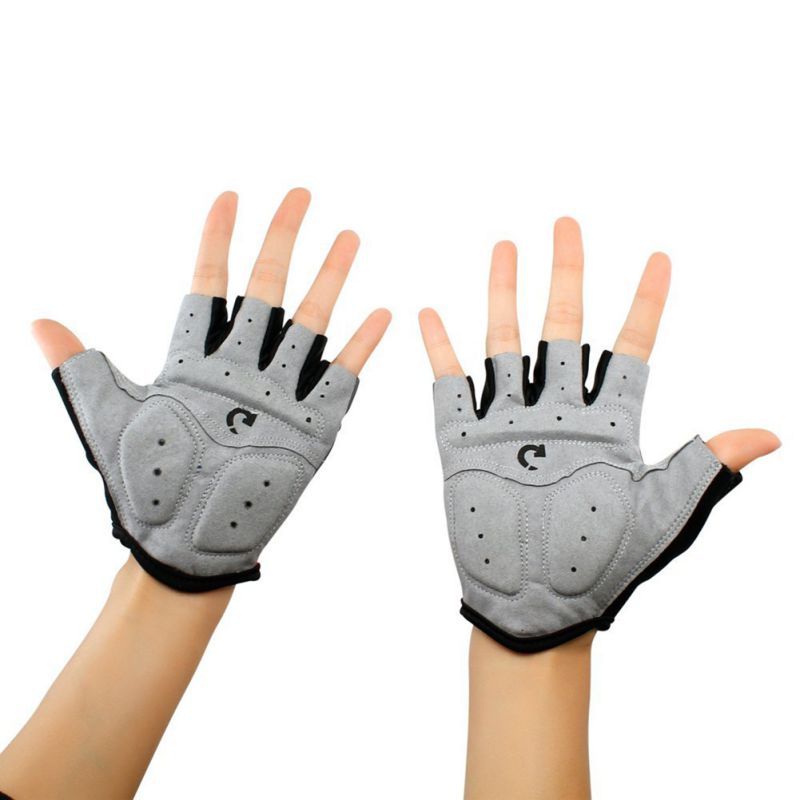 Short Finger Cycling Gloves – Anti-Sweat Quick-Dry Shock-Resistant MTB Gloves