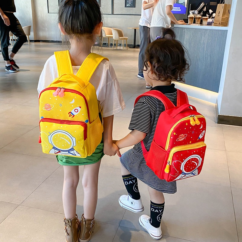 Kids' Starry Cartoon Backpack – Lightweight Waterproof Anti-Theft, 20–35L