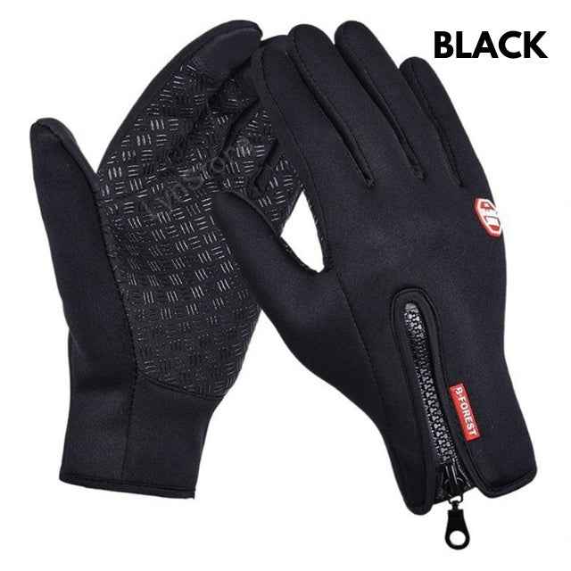 Winter Touchscreen Gloves – Waterproof Fleece Sports & Riding Gloves