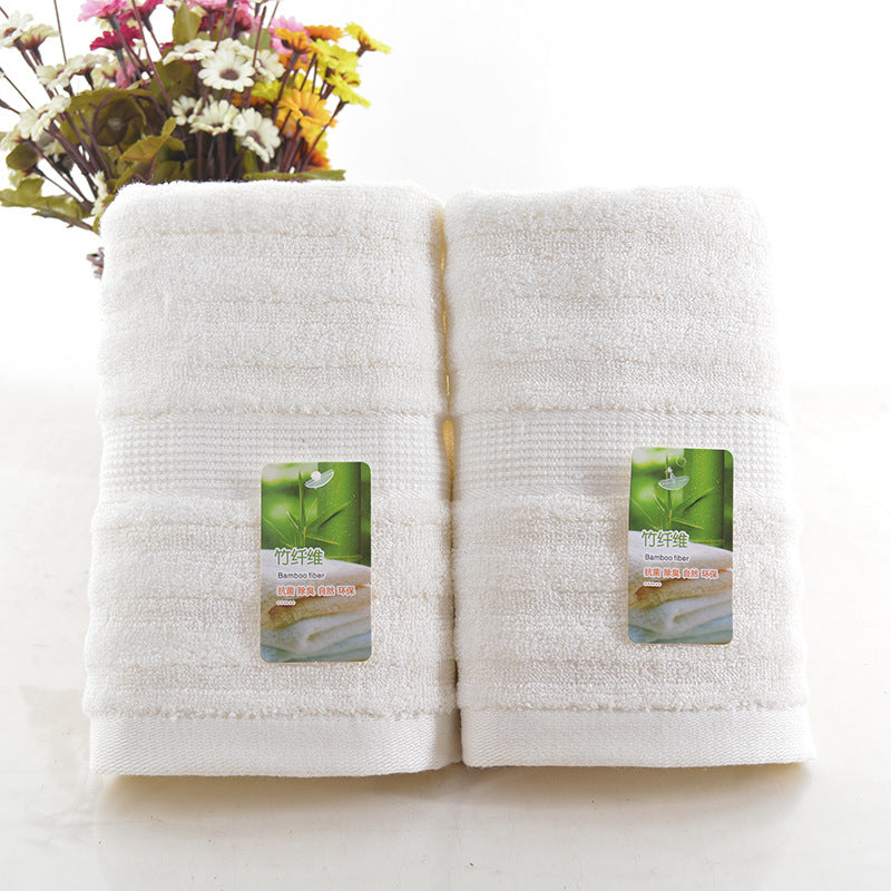 Bamboo Fibre Water Ripple Jacquard Face Towel 34x75cm