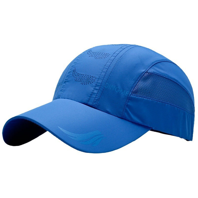 Breathable Quick-Dry Baseball Cap with Wing Embroidery