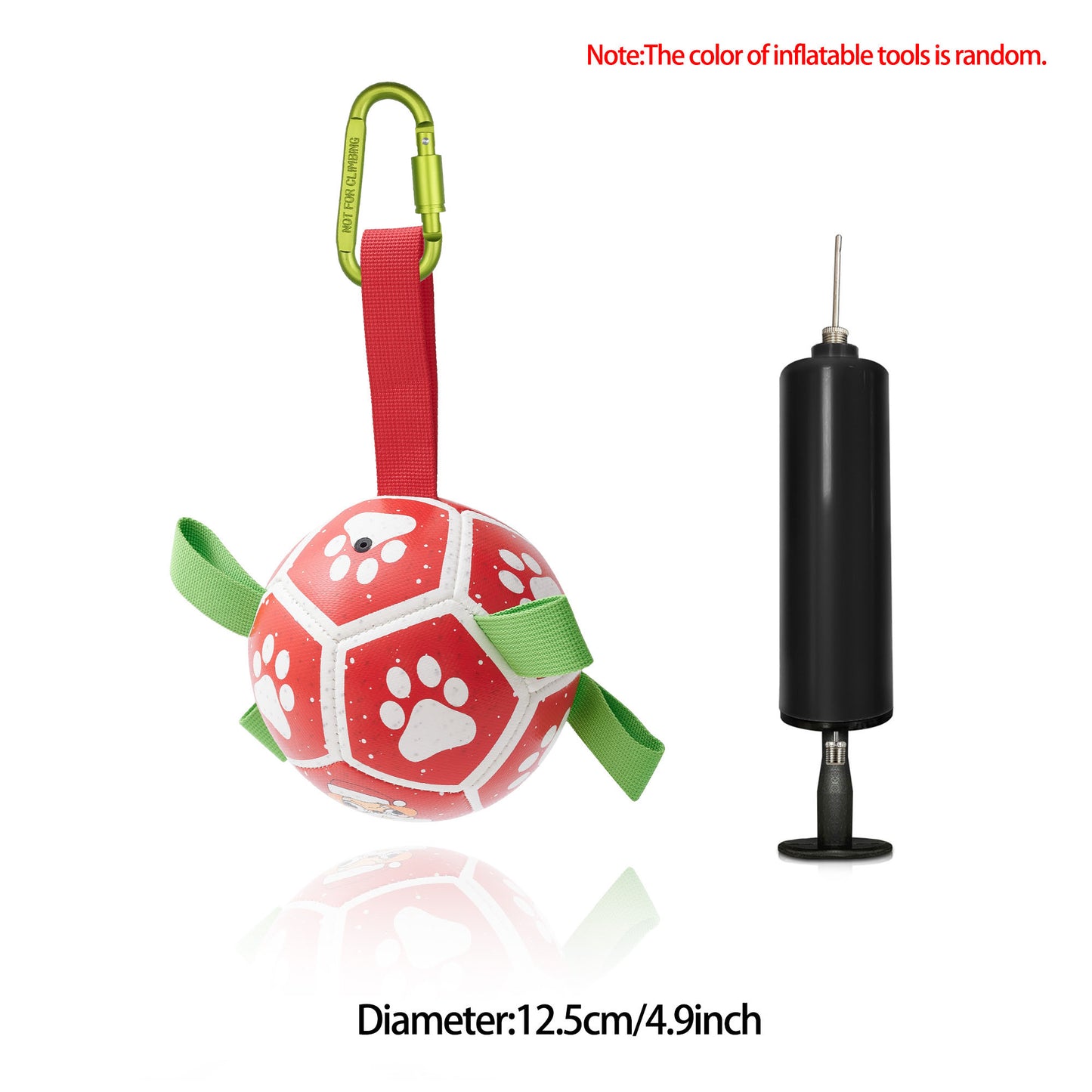 Interactive Dog Football Toy | PU Soccer Ball for Dogs