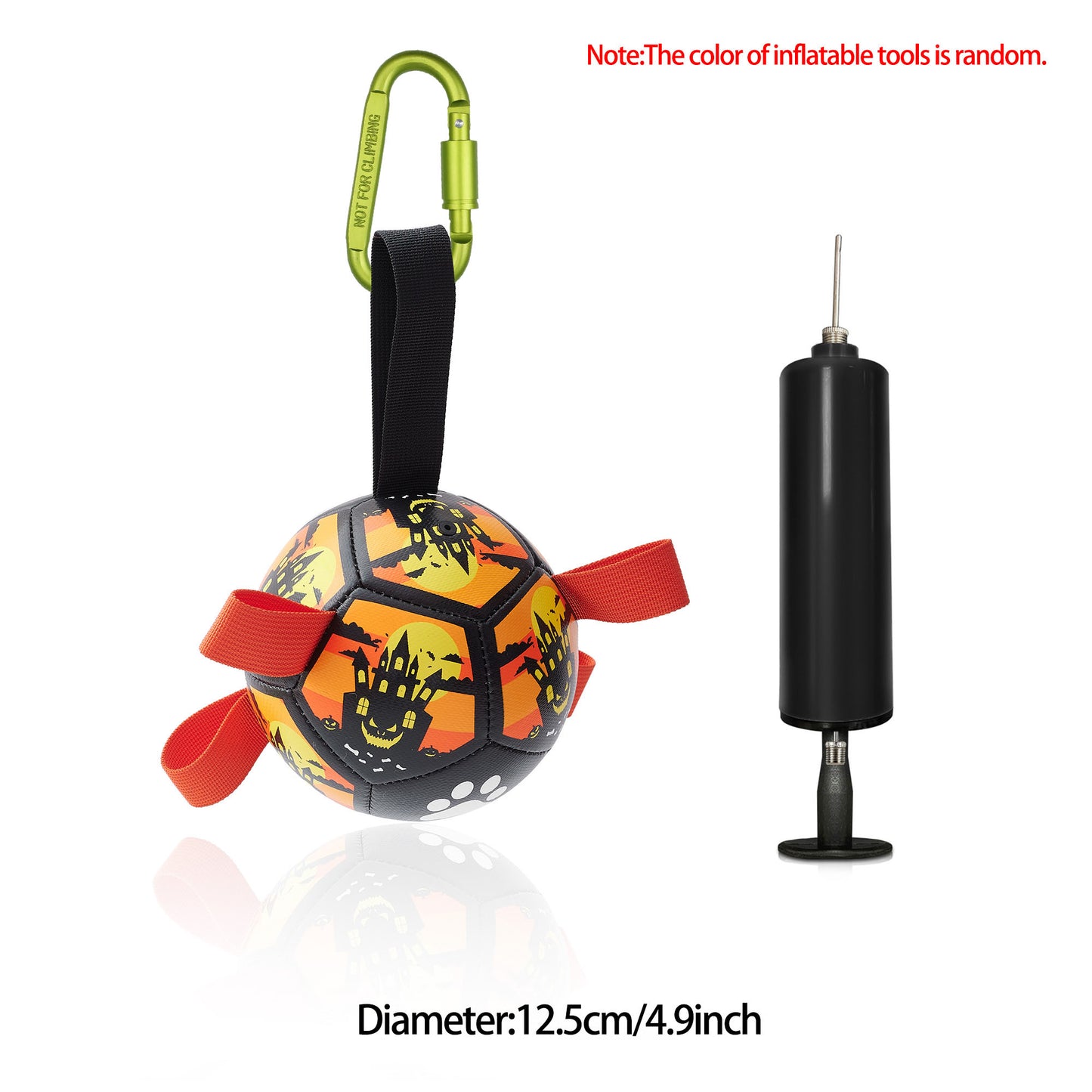 Interactive Dog Football Toy | PU Soccer Ball for Dogs