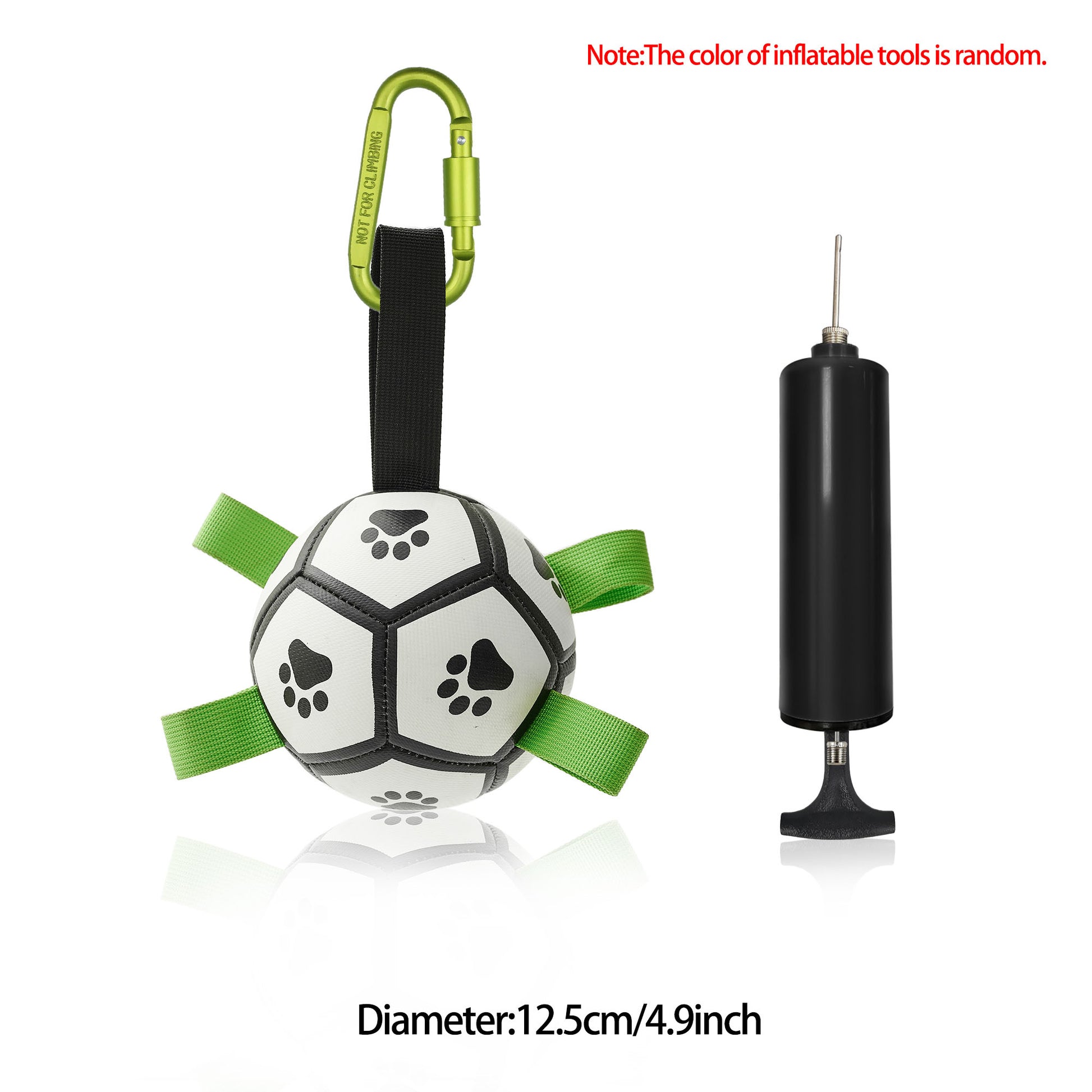 Interactive Dog Football Toy | PU Soccer Ball for Dogs