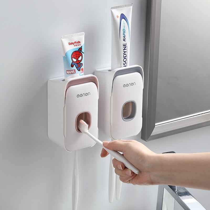 Automatic Toothpaste Dispenser – ABS Wall-Mounted Bathroom Accessory