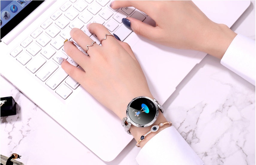 Women's Smart Watch with Health Tracking & Cycle Monitor